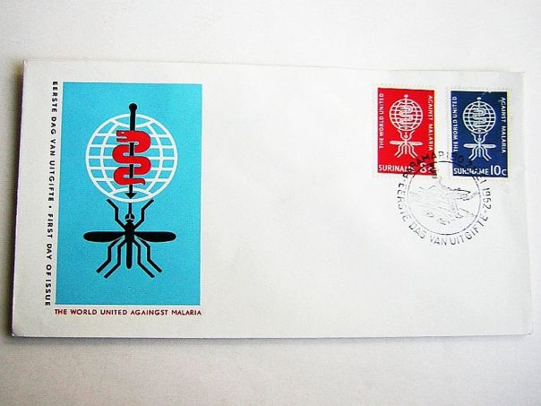 1962 Against malaria Suriname - (5698)